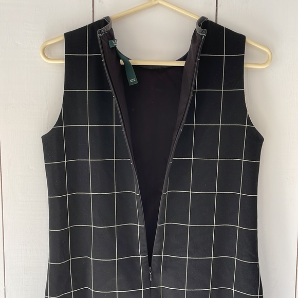 Lauren Ralph Lauren Window Pane Preppy Sleeveless - Professional Dress - Size 4 - Picture 6 of 7